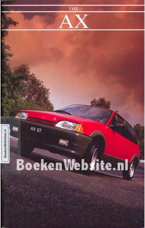 Citroen AX 1987 brochure