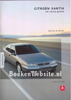 Citroen Xantia Berline & Break 1998 brochure