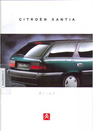 Citroen Xantia Break 1995 brochure
