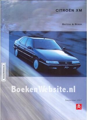 Citroen XM Berline & Break 1997 brochure