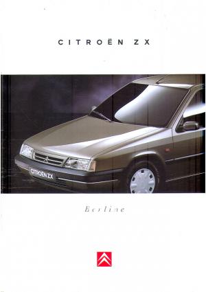 Citroen ZX Berline 1995 brochure
