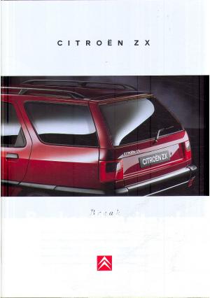 Citroen ZX Break brochure