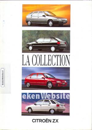 Citroen ZX 1991 brochure