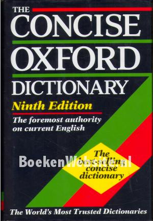 The Concise Oxford Dictionary