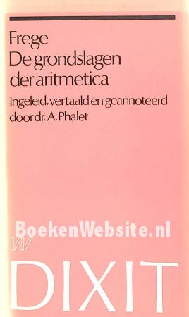 De gondslagen der aritmetica De gondslagen der aritmetica