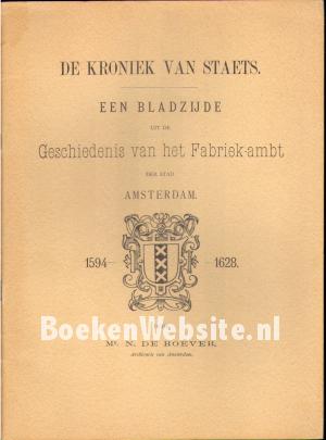 De kroniek van Staets De kroniek van Staets