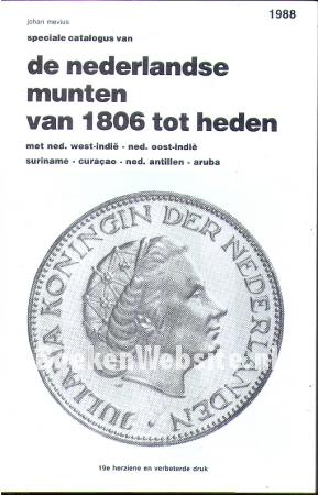 De Nederlandse munten van 1806 tot heden 1988