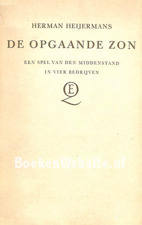 De opgaande zon De opgaande zon