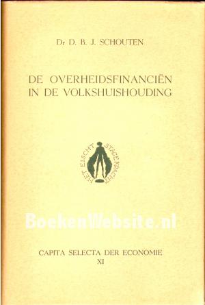 De overheidsfinanciën in de volkshuishouding De overheidsfinanciën in de volkshuishouding