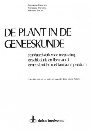  De plant in de geneeskunde