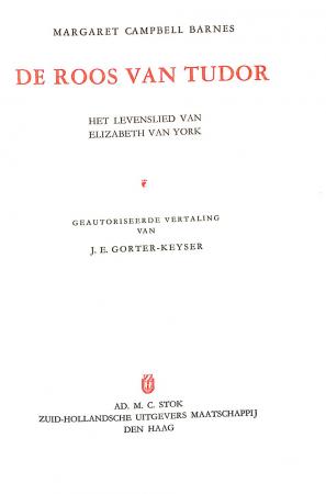 De roos van Tudor De roos van Tudor