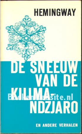 De sneeuw van de Kilimandzjaro