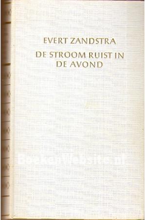 De stroom ruist in de avond