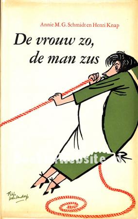 De vrouw zo, de man zus
