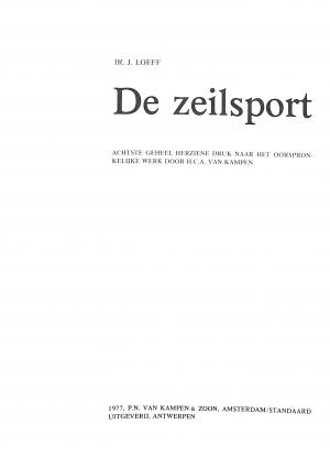 De zeilsport De zeilsport