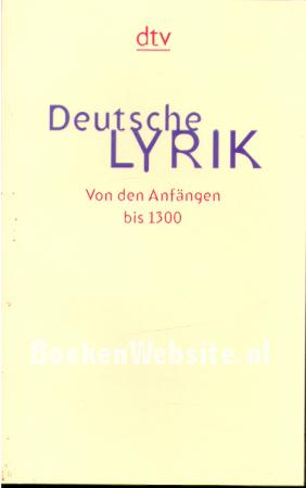 Deutsche Lyrik 1