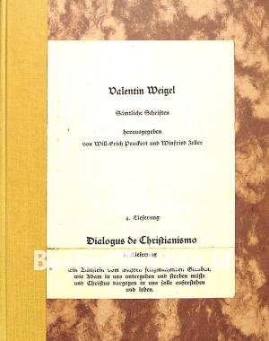 Dialogus de Christanismo 1584