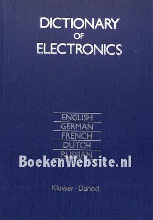 Dictionary of Electronics, meertalig