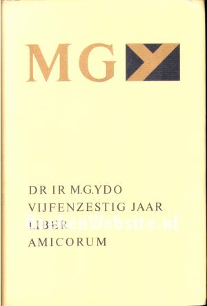 Dr. ir. M.G. Ydo vijfenzestig jaar, Liber Amicorum
