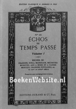 Echos du Temps Passe vol. 1