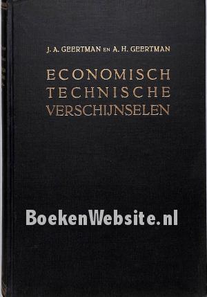 Economisch technische verschijnselen I