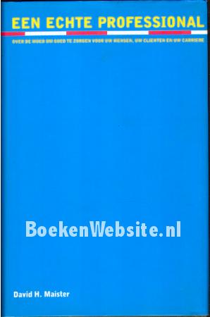 Een echte professional