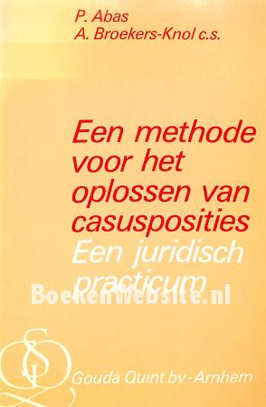Een methode voor het oplossen van casusposities