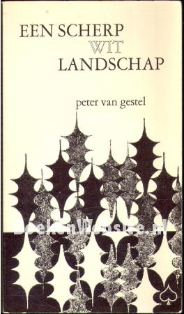 Een scherp wit landschap