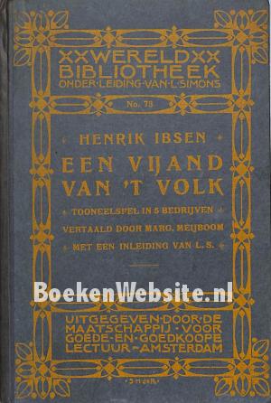 Een vijand van 't volk Een vijand van 't volk