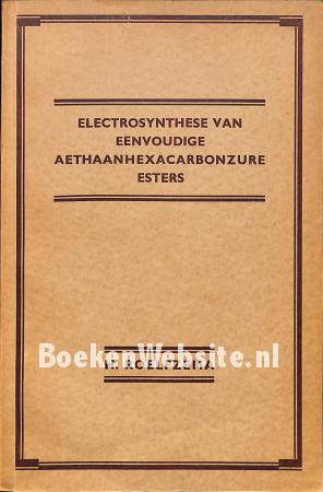 Electrosynthese van eenvoudige aethaanhexacarbonzure esters