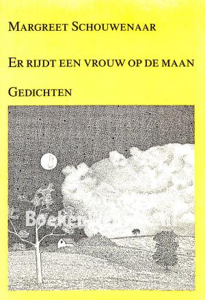 Er rijdt een vrouw op de maan