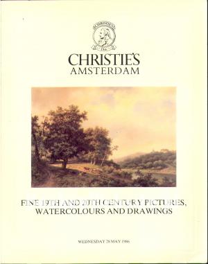 Fine 19th and 20th Century Pictures, Watercolours and Drawings