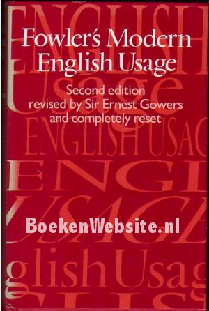 Fowler's Modern English Usage