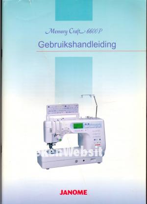 Gebruiks-handleiding Memory Craft 6600P