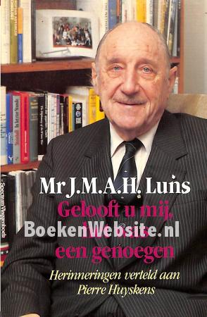 Gelooft u mij, het was een genoegen Gelooft u mij, het was een genoegen