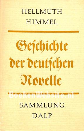 Geschichte der deutschen Novelle Geschichte der deutschen Novelle