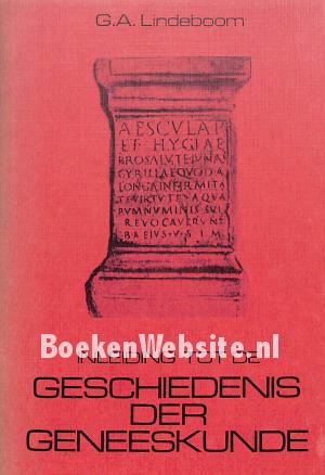 Geschiedenis der Geneeskunde