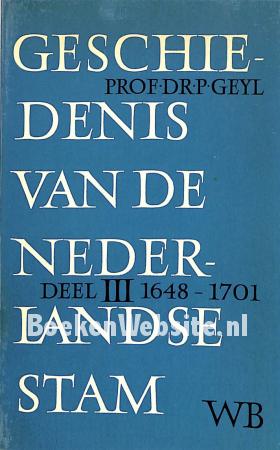 Geschiedenis van de Nederlandse stam III