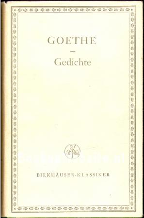 Goethes Werke 01, Gedichte