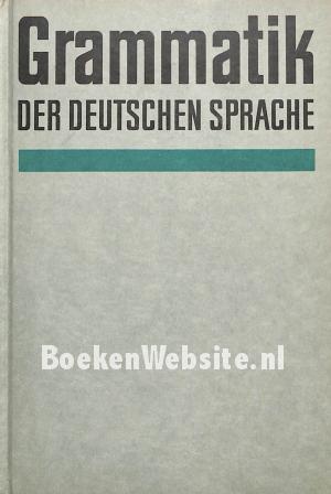 Grammatik der deutschen Sprache