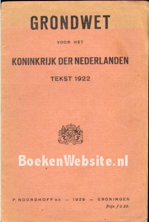 Grondwet voor het Koninkrijk der Nederlanden