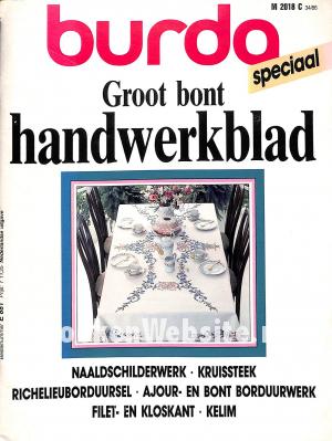 Groot bont handwerkblad