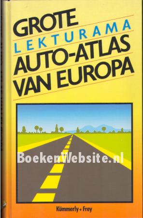 Grote auto-atlas van Europa Grote auto-atlas van Europa