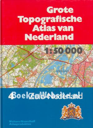 Grote Topografische Atlas van Nederland nr.4 Zuid-Nederland