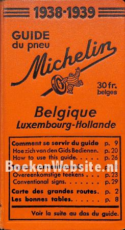 Guide du pneu Michelin 1938-1939