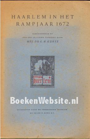 Haarlem in het rampjaar 1672
