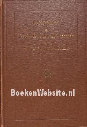 Handboek der Geschiedenis van het Vaderland