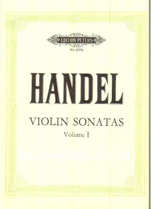 Handel Violin Sonatas Vol. 1