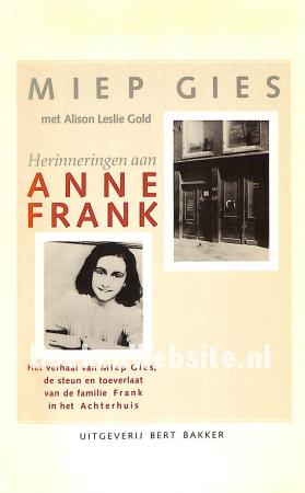 Herinneringen aan Anne Frank