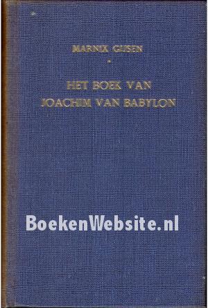 Het boek van Joachim van Babylon